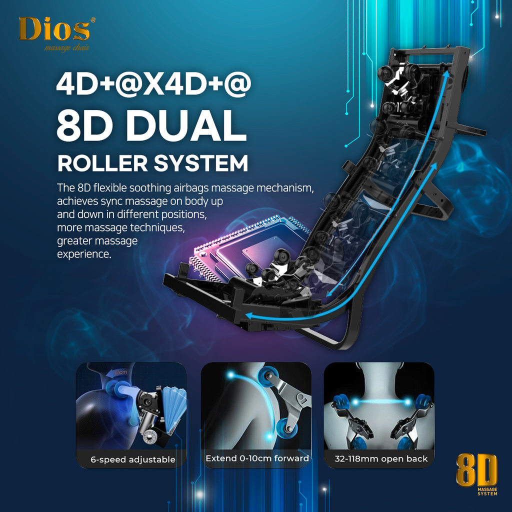 Kahuna DIOS Massage Chair-Black