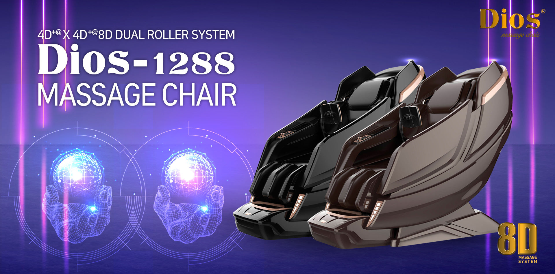 Kahuna DIOS Massage Chair - Gray